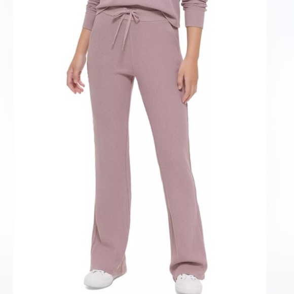 Calvin Klein Performance Straight Leg Sweatpants Purple - Picture 6 of 8